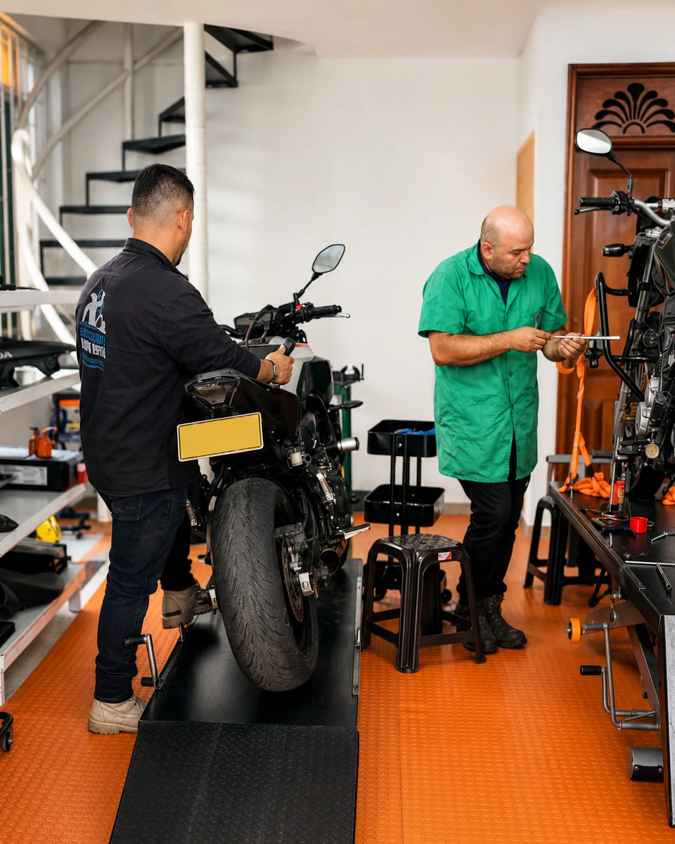 Servicio técnico de motocicletas para empresas y organizaciones en Eurokam Motors